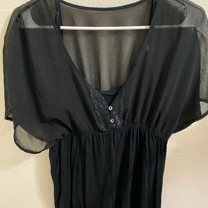Empire waisted shirt that flows